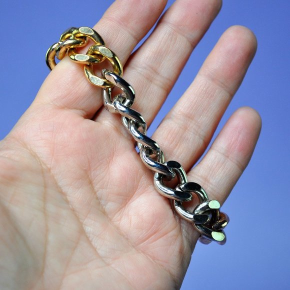 LUV AJ Chunky Ombre Chain Bracelet - Picture 3 of 4